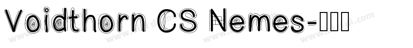Voidthorn CS Nemes字体转换